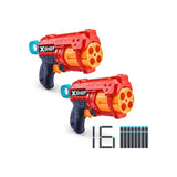 X Shot Excel Double Fury 4 Blaster, imported from the UK