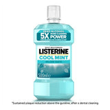 Listerine Essentials Milder Taste Cool Mint Mouthwash 500ml