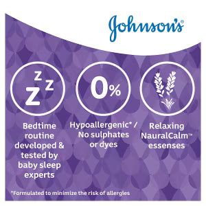 Johnson's Bedtime Wash Everyday Use Gentle Baby Wash 500ml, UK version