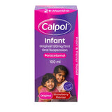Calpol Infant Oral Suspension Strawberry Flavour 100ml