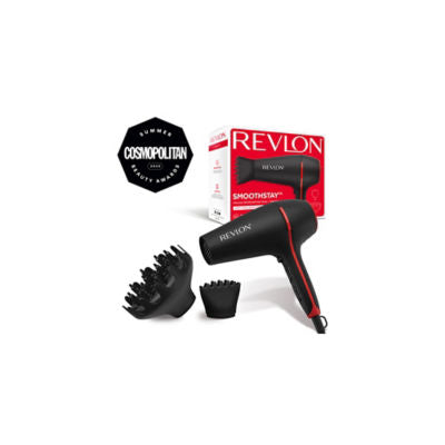 Revlon SmoothStay Coconut Oil-Infused Hair Dryer with Volumising Diffuser