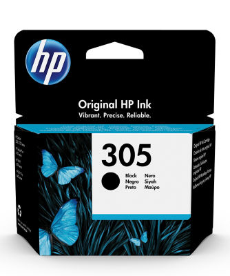HP 305 black ink cartridge - British product