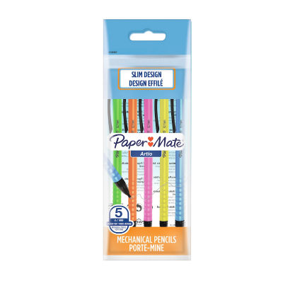 Paper Mate mechanical pencils assorted colours 5 pack, imported from the UK