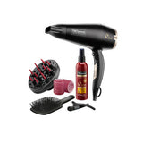 TRESemmé Salon Smooth Blow-Dry Collection Hair Dryer Kit with Keratin Heat Protection Spray 200ml
