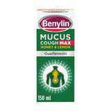 Benylin Mucus Cough Max Honey & Lemon Flavour Cough Syrup 150ml