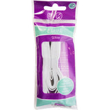 Haber elastic in black and white, 2m x 12mm, UK version