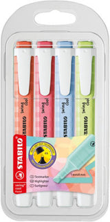 Stabilo Swing Cool Pastel Highlighters 4 Pack
