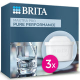 Brita MaxTra Pro Pure Performance Water Filter Cartridge 3 Pack