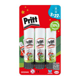 Pritt Stick Ocean Pack Craft Glue 3 x 22g