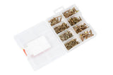Sterling 224 piece wood screw kit (British brand)