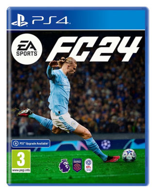 EA Sports FC 24 PS4 game cover, imported from the UK