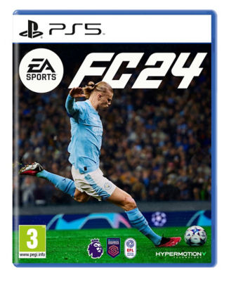 EA Sports FC 24 PlayStation 5 game disc case (British brand)