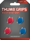 Venom red/blue thumb grips for Nintendo Switch (British brand)