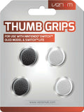 Venom black and white thumb grips for Nintendo Switch (British brand)