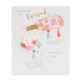 George Home Friend Birthday Card 160x190mm