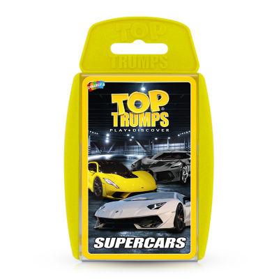 Jeu de cartes Top Trumps Super Cars