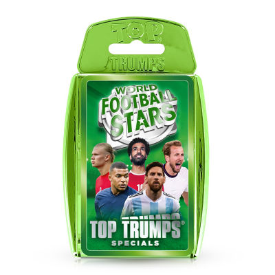 Jeu de cartes Top Trumps World Football Stars 30 Cartes