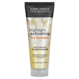 John Frieda Highlight Activating Moisturising Conditioner Blonde Hair 250ml