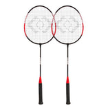 Longridge Badminton Rackets Set with Shuttlecocks and Carry Case