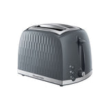 Russell Hobbs Honeycomb Grey 2 Slice Toaster, imported from the UK