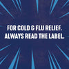 Beechams cold and flu relief hot drink sachets blackcurrant flavour 5 sachets - British product