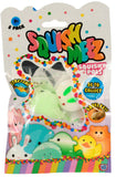 Squish Meez Squishmeez 2 pack squishy toys style may vary (British brand)