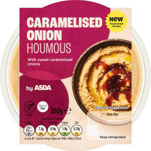 ASDA Caramelised Onion Houmous Dip 200g