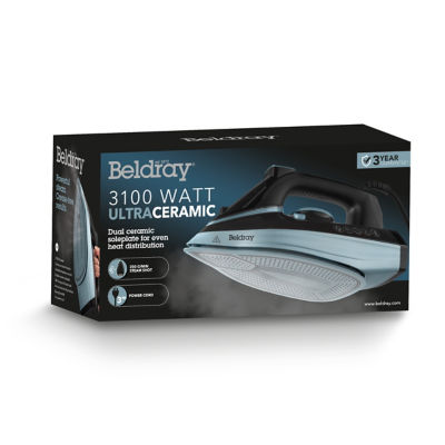 Beldray Ultra Ceramic Steam Iron - British product