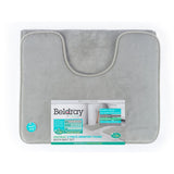 Beldray Antibac Memory Foam Bath Mat 2 Piece Set