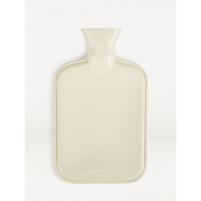 George Home cream hot water bottle, UK version