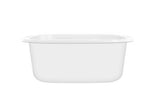 George Home Plastic Washing Up Bowl White 38x32x15cm