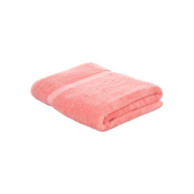 George Home large coral bath sheet, UK version