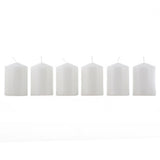 George Home Unscented White Pillar Candle