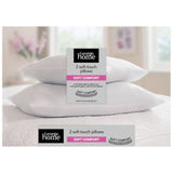 George Home Soft Touch Comfort Pillow Pair