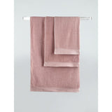 George Home Dusky Pink Hand Towel Small, UK version
