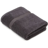 George Home Medium Dark Grey Cotton Bath Towel, UK version