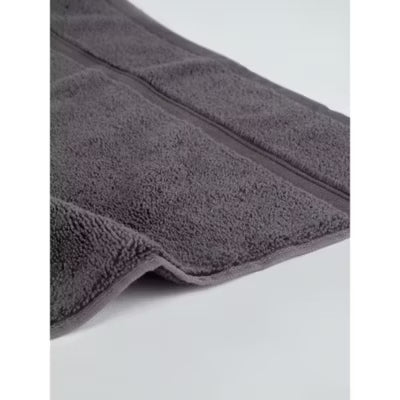 George Home large dark grey cotton bath sheet, UK version
