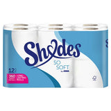 ASDA Shades So Soft Quilted Toilet Roll 12 Rolls