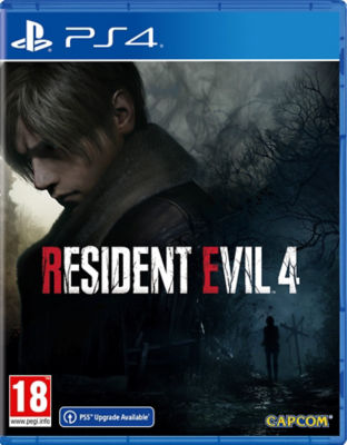 Resident Evil 4 PS4 video game, imported from the UK