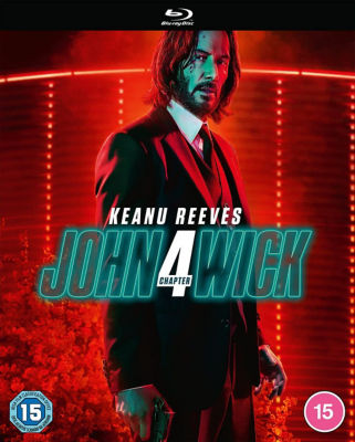 John Wick Chapter 4 Blu-ray Disc Film