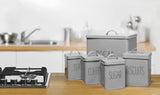 George Home canister set for tea, coffee, and sugar, UK version
