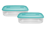 George Home Peel Lid Food Storage Containers Colour May Vary 19.5x14x5cm