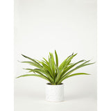 George Home Faux Plant in Speckled Pot Indoor Planter 30cm