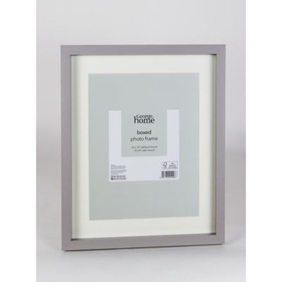 George Home grey boxed photo frame 10 x 8 inch, UK version