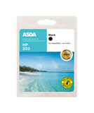 ASDA HP302 black ink cartridge - British product