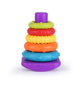Hapello Stacking Rings 6 Months+ Activity Toy 6 Pieces