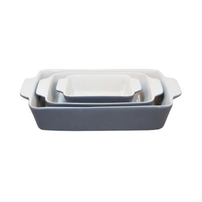 George Home grey ceramic roaster set 3-piece, UK version