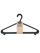 George Home Black Plastic Clothes Hangers 25 Pack