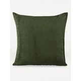 George Home Green Cord Cushion 50cm x 50cm
