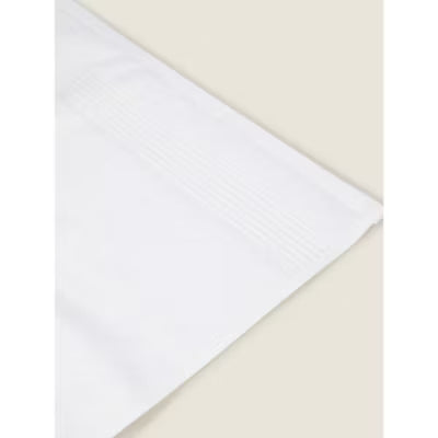 George Home white Egyptian cotton face cloth, UK version